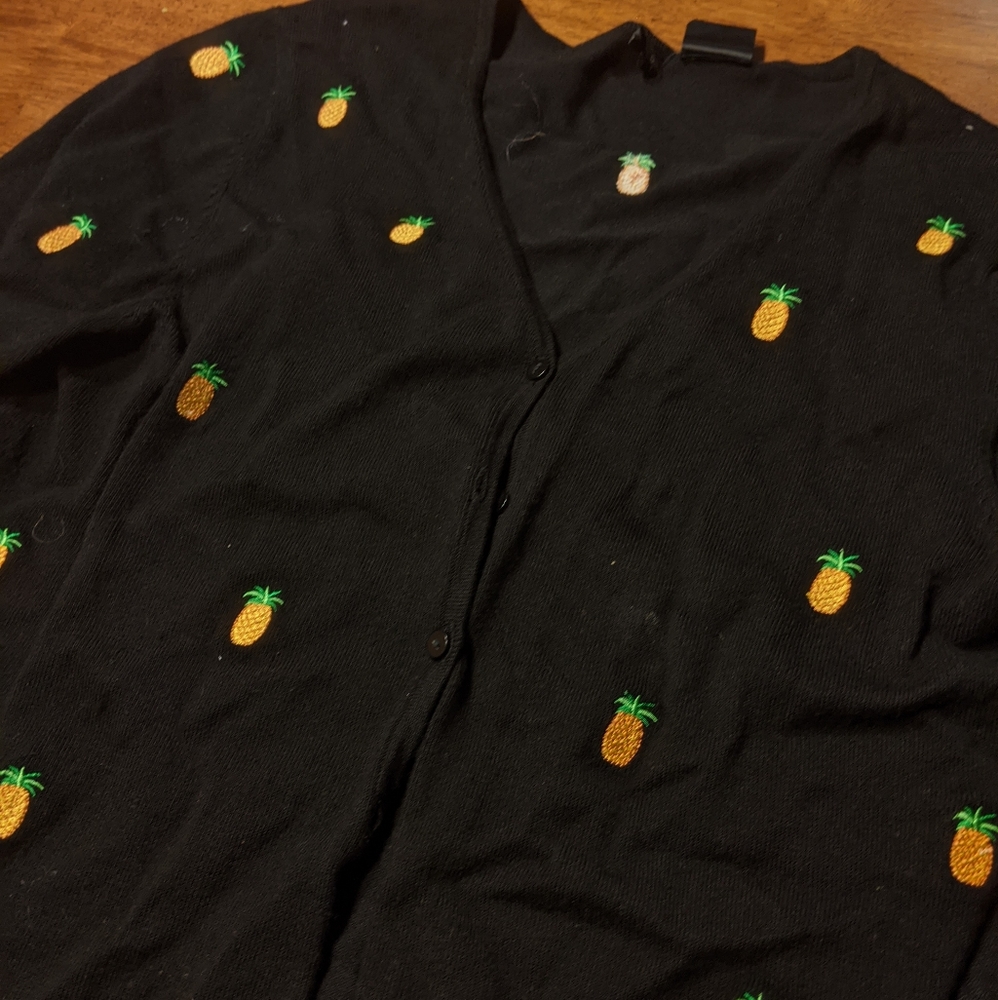 Pineapple cardigan